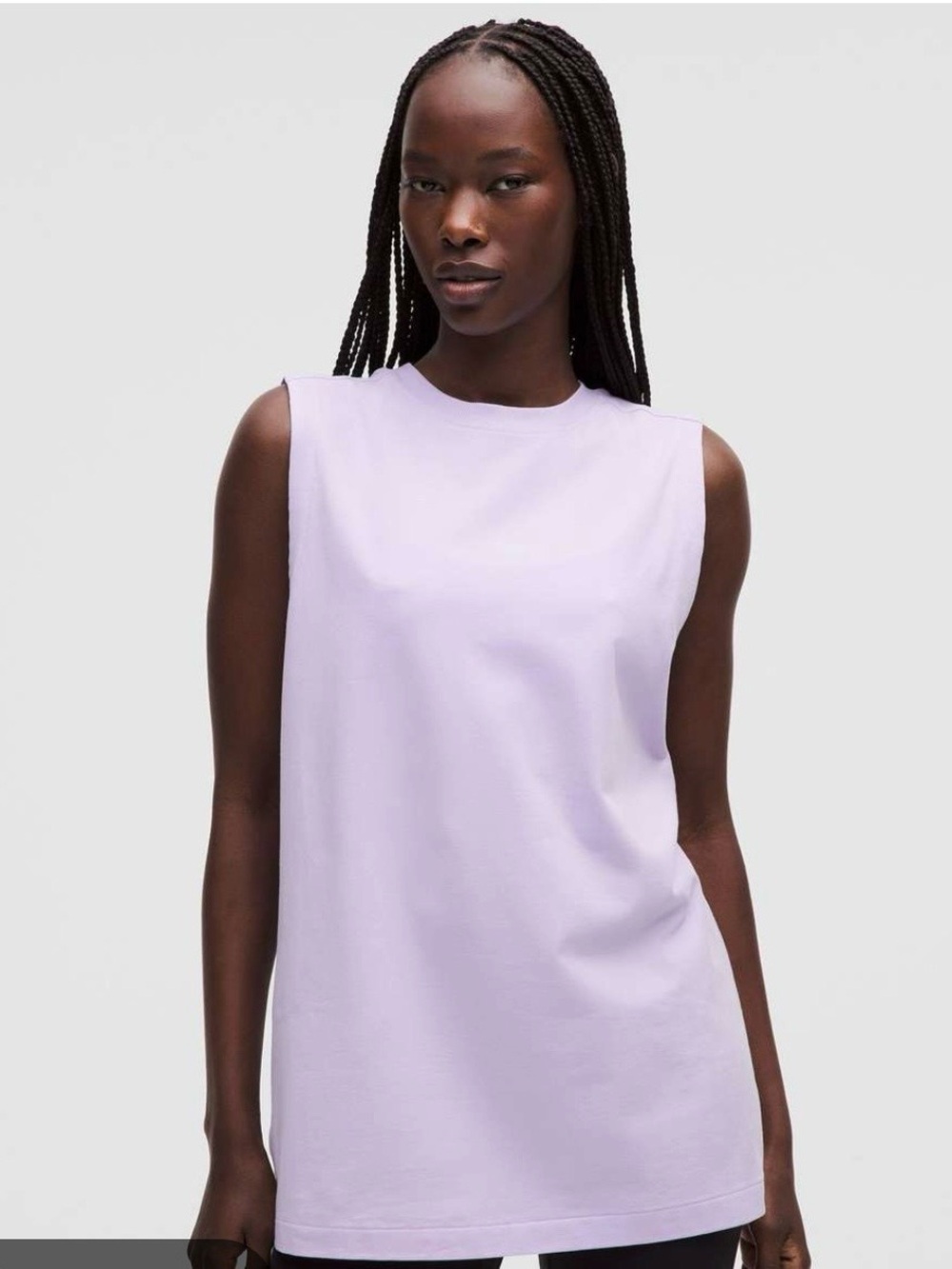 Lululemon All Yours Organic Cotton Tank Top
Lavender Frost